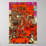 Toronto bicycle dreams print