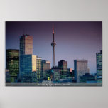 Toronto, by night, Ontario, Canada Posters