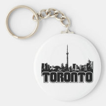 Toronto Skyline Keychain