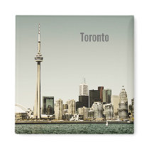 Toronto skyline magnet
