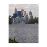 Toronto Water Front view from Centre Island V1 Postcard