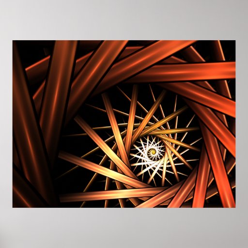 Torrent Fractal Print