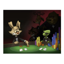 Tortoise and Hare Postcard