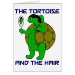 Tortoise and the Hair Card (blank inside)