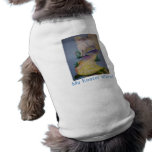tortoise and the hare painting by Gwen Billips pet clothing