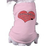 Tortoiseshell Cat Paw Prints Humour pet clothing