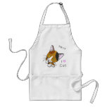 Tortoiseshell cat (tortoiseshell cat) aprons