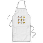 Tortoiseshells , tabby cats (三毛猫) aprons