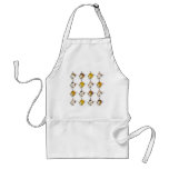 Tortoiseshells , tabby cats (三毛猫) aprons