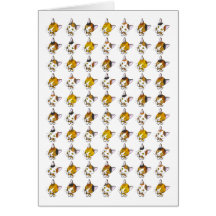 Tortoiseshells , tabby cats (三毛猫) greeting cards