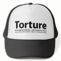 Torture - we've got questions, you've got answers hats