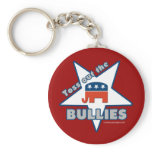 Toss Out the Republican BULLIES keychains