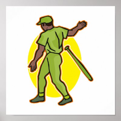 toss the bat Poster