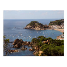 TOSSA DE MAR. Town located in the Costa Brava. Post Card