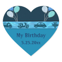 Total Birthday Boy In Blue Date Saver