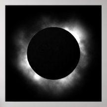 Total eclipse print