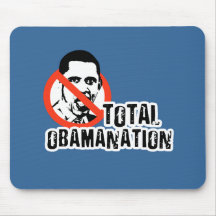 TOTAL OBAMANATION MOUSE PAD