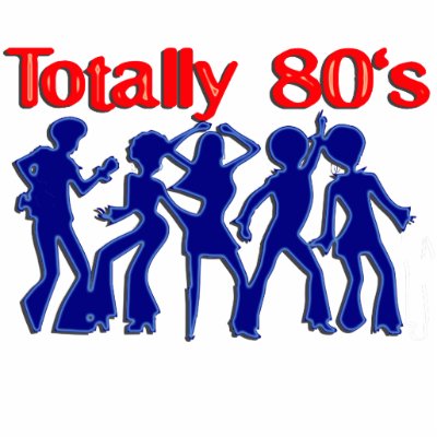 Totally 80s disco acrylic cut outs by girlgifts