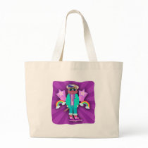 Totally 80's Sock Monkey Bags