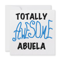 Totally Awesome Abuela Blue Tshirts and GIfts
