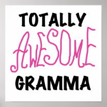 Totally Awesome Gramma Pink Tshirts Gifts