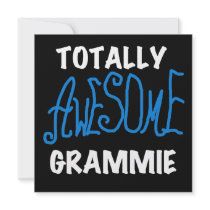 Totally Awesome Grammie Blue Tshirts Gifts
