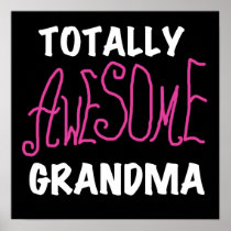 Totally Awesome Grandma Pink T-shirts and Gifts