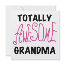 Totally Awesome Grandma - Pink Tshirts and Gifts