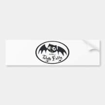 Totally Batty Bumper Sticker