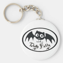Totally Batty Keychain