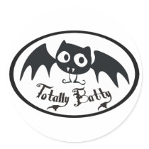 Totally Batty Stickers