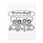 Totally Gay Barbershop Quartet Post Cards