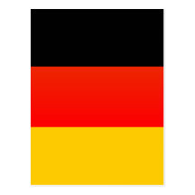 Totally German Flag Postcards
