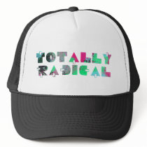 Totally radical 80s mens mesh hats