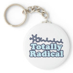 Totally Radical for Science Teachers and Nerds keychains