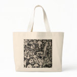 Tote bag wierd art mental patient