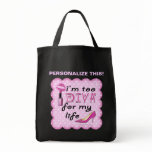 Tote Bags - I'm Too DIVA for My Life