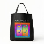 Tote Bags - Pop Art Margaritas