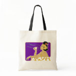 Tote: Vintage Rajah Coffee Canvas Bag
