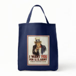 Totebag: Uncle Sam - I Want You