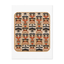 Totem Pole Post Card
