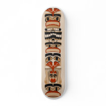 Totem Pole Skate Custom Skate Board