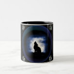 totem - wolf coffee mug