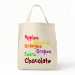 Toting Art - Important Grocery List Canvas Bags