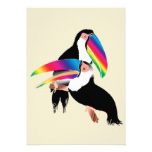 Tou Toucans Personalized Invites