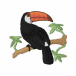 Toucan embroidered shirts