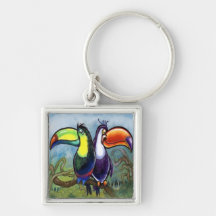 Toucans Keychains