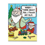 Touch My Elf postcards