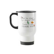 Touch the belly...I dare you! Maternity Travel Mug