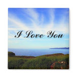 Touch The Sky Refrigerator Magnet